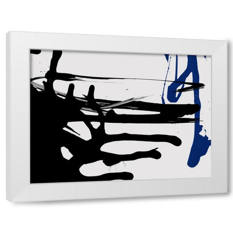 Intense White Modern Wood Framed Art Print by Urban Road