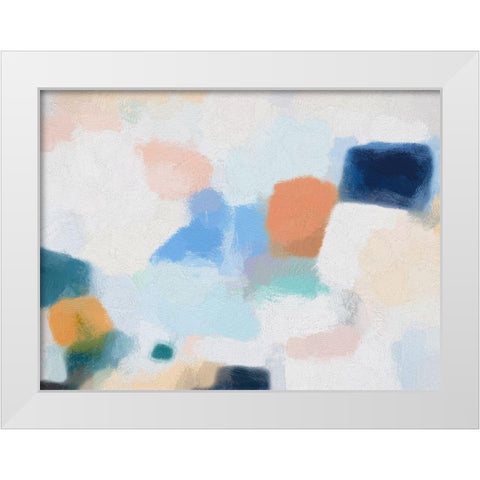 Daydream White Modern Wood Framed Art Print by Urban Road