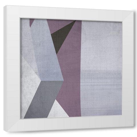 Skew White Modern Wood Framed Art Print by Urban Road