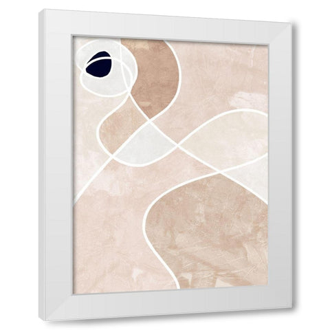 Fabricate White Modern Wood Framed Art Print by Urban Road