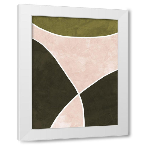 Constance White Modern Wood Framed Art Print by Urban Road