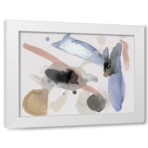 Muse White Modern Wood Framed Art Print by Urban Road