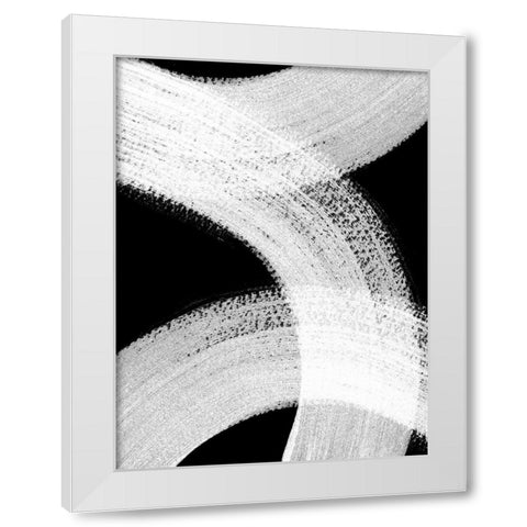 Provocation I White Modern Wood Framed Art Print by Urban Road