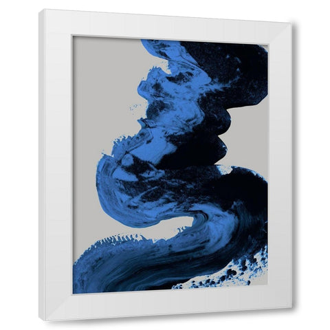 Midnight Mystery White Modern Wood Framed Art Print by Urban Road