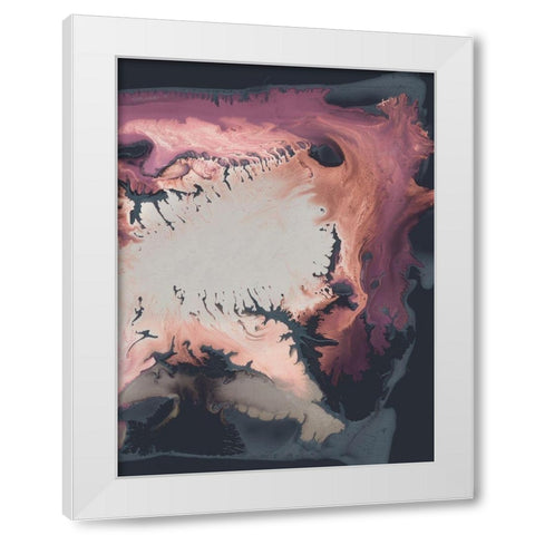 Fantasia White Modern Wood Framed Art Print by Urban Road