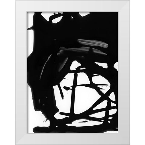 Desolate White Modern Wood Framed Art Print by Urban Road