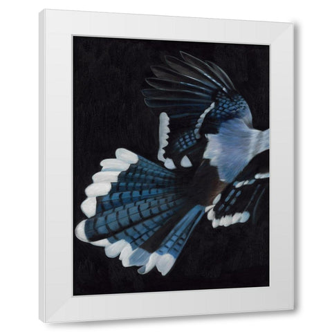 Perch White Modern Wood Framed Art Print by Urban Road