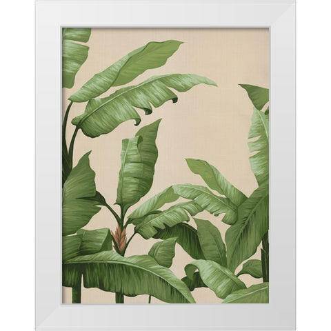 Panama I White Modern Wood Framed Art Print by Urban Road