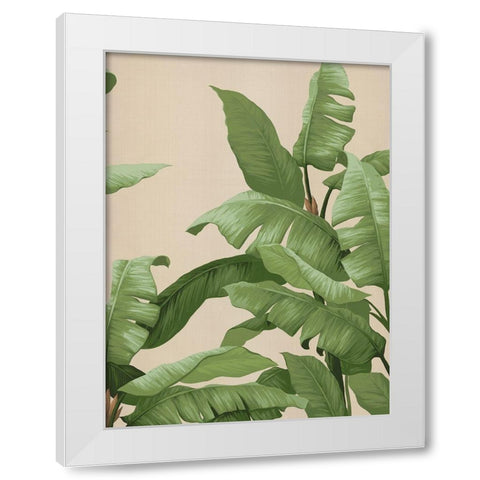 Panama III White Modern Wood Framed Art Print by Urban Road