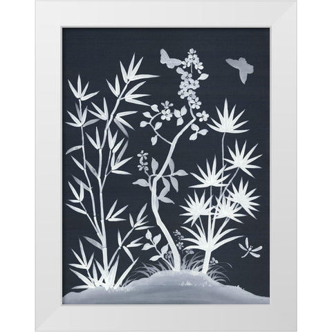 Zen Garden I White Modern Wood Framed Art Print by Urban Road