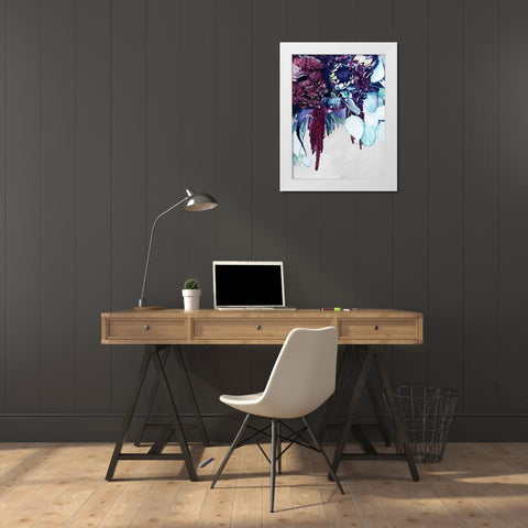 Austraflora White Modern Wood Framed Art Print by Urban Road