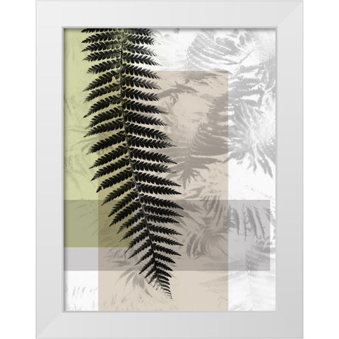 Plantation III White Modern Wood Framed Art Print by Urban Road