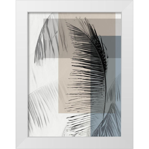 Havana II White Modern Wood Framed Art Print by Urban Road