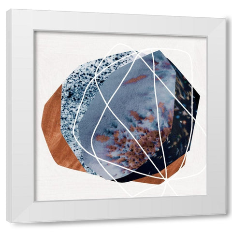 Jasper White Modern Wood Framed Art Print by Urban Road