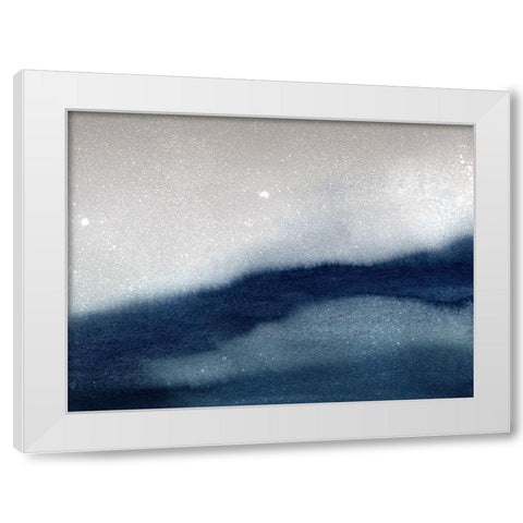 Antares White Modern Wood Framed Art Print by Urban Road