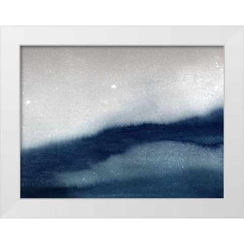 Antares White Modern Wood Framed Art Print by Urban Road