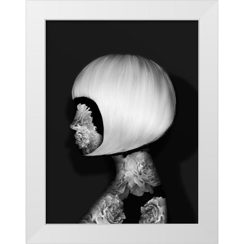 Aura Poster White Modern Wood Framed Art Print by Urban Road