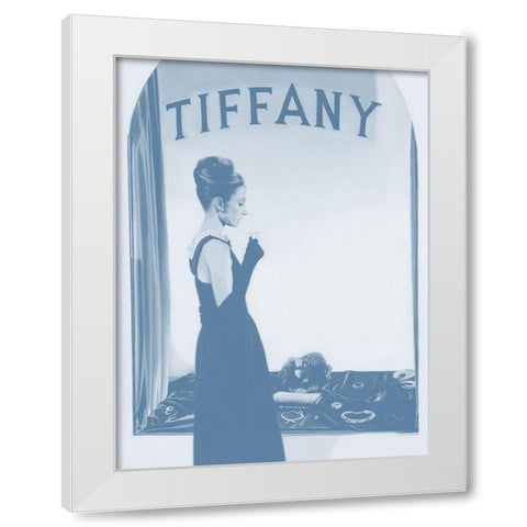 Tiffany Dusk Poster White Modern Wood Framed Art Print by Urban Road