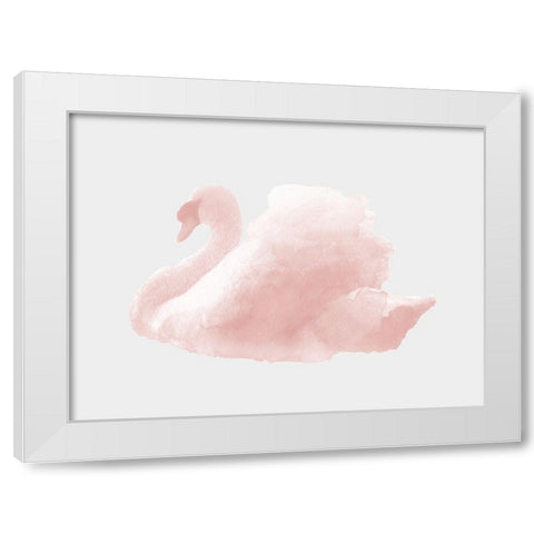 Fairy Floss Poster White Modern Wood Framed Art Print by Urban Road