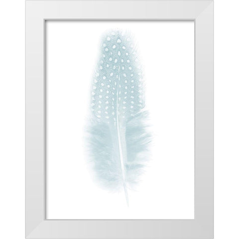 Quill Smoke Poster White Modern Wood Framed Art Print by Urban Road