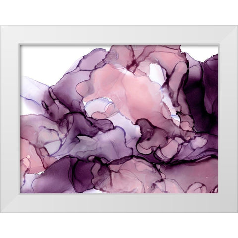 Grape Soda Poster White Modern Wood Framed Art Print by Urban Road