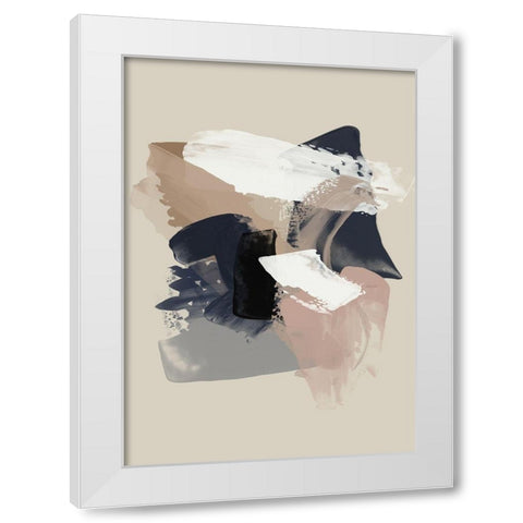 Afterthought II  White Modern Wood Framed Art Print by Urban Road