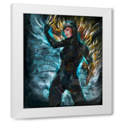 Sexy Villian II White Modern Wood Framed Art Print by Wiley, Marta