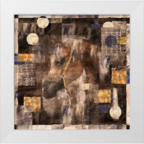 Classical Sail Puple White Modern Wood Framed Art Print by Wiley, Marta