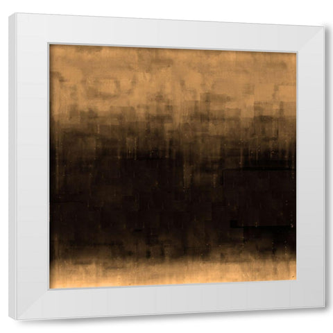 Sepia Abstract White Modern Wood Framed Art Print by Wiley, Marta