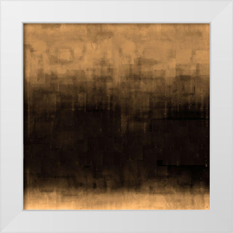 Sepia Abstract White Modern Wood Framed Art Print by Wiley, Marta
