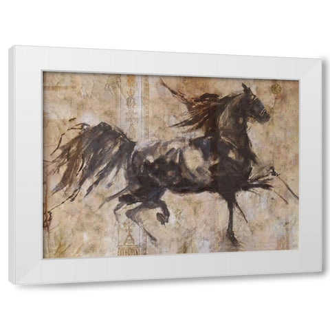 Chinese Lepa Zena I White Modern Wood Framed Art Print by Wiley, Marta