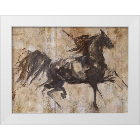 Chinese Lepa Zena I White Modern Wood Framed Art Print by Wiley, Marta