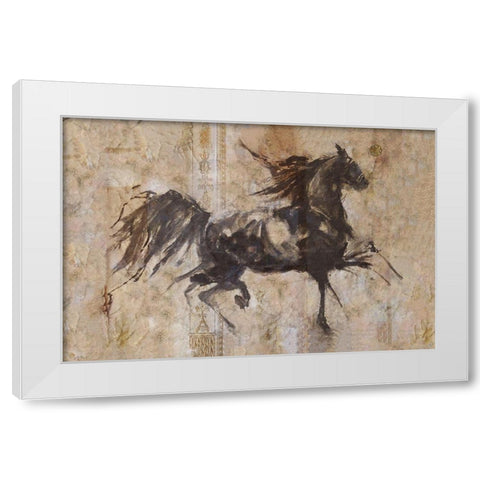 Chinese Lepa Zena III White Modern Wood Framed Art Print by Wiley, Marta