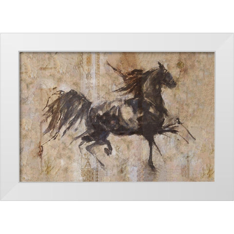 Chinese Lepa Zena  IV White Modern Wood Framed Art Print by Wiley, Marta