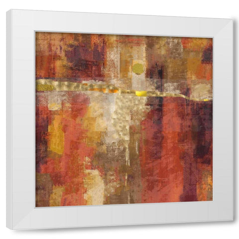 Sepia Abstract White Modern Wood Framed Art Print by Wiley, Marta