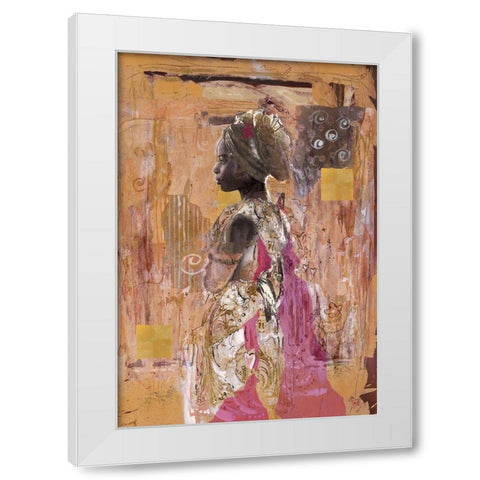 In Solitude- Light White Modern Wood Framed Art Print by Wiley, Marta