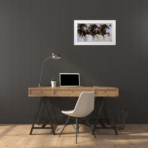 Lepa Zena 15 White Modern Wood Framed Art Print by Wiley, Marta