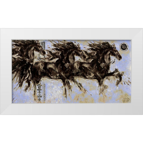 Lepa Zena 15 White Modern Wood Framed Art Print by Wiley, Marta