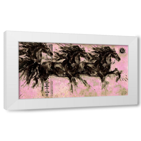 Lepa Zena 17 White Modern Wood Framed Art Print by Wiley, Marta