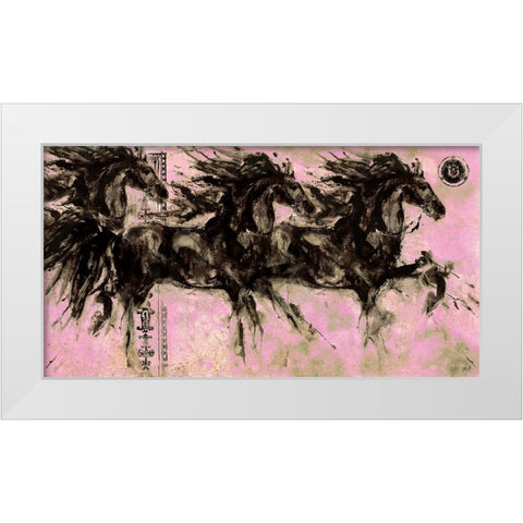Lepa Zena 17 White Modern Wood Framed Art Print by Wiley, Marta