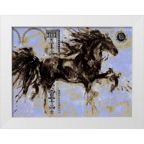 Lepa Zena Color XI White Modern Wood Framed Art Print by Wiley, Marta