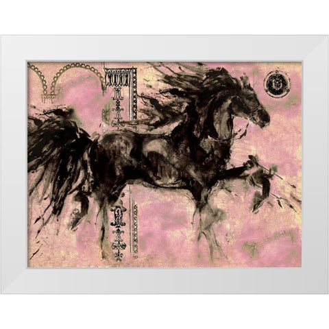Lepa Zena Color XII White Modern Wood Framed Art Print by Wiley, Marta