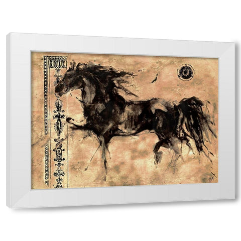 Lepa Zena XXIII White Modern Wood Framed Art Print by Wiley, Marta