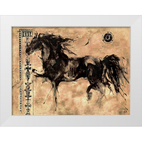 Lepa Zena XXIII White Modern Wood Framed Art Print by Wiley, Marta
