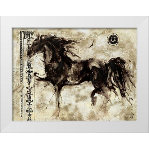 Lepa Zena XXV White Modern Wood Framed Art Print by Wiley, Marta