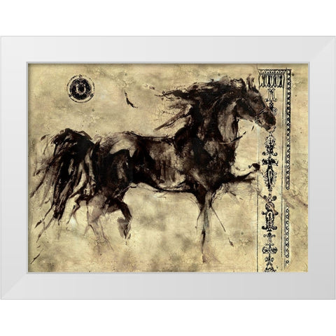 Lepa Zena 4 White Modern Wood Framed Art Print by Wiley, Marta