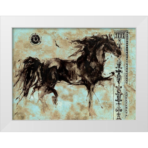 Lepa Zena 18 White Modern Wood Framed Art Print by Wiley, Marta