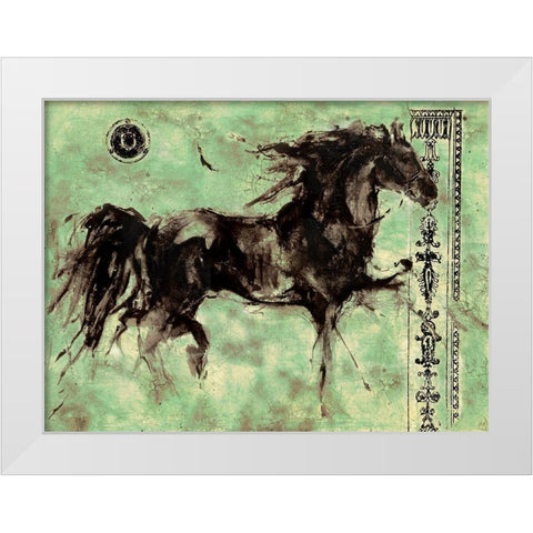 Lepa Zena 19 White Modern Wood Framed Art Print by Wiley, Marta