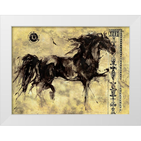 Lepa Zena 23 White Modern Wood Framed Art Print by Wiley, Marta