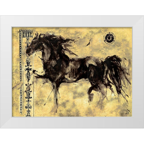 Lepa Zena 24 White Modern Wood Framed Art Print by Wiley, Marta